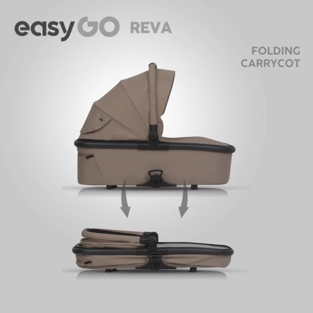 EasyGo Reva Golden Beige wózek 2w1 wielofunkcyjny